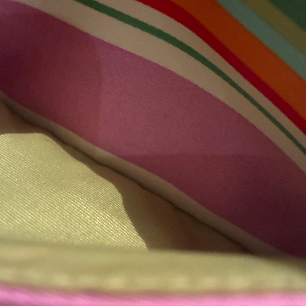 Coach Hampton Multicolor Stripe Wristlet - Picture 8 of 16